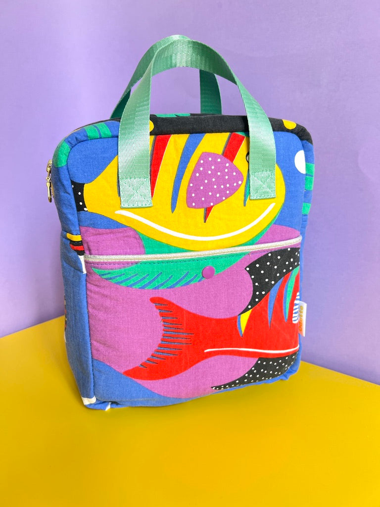 Sac à dos Bilbao kids - vintage poisson