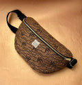 Athènes Vague - sac banane en jacquard