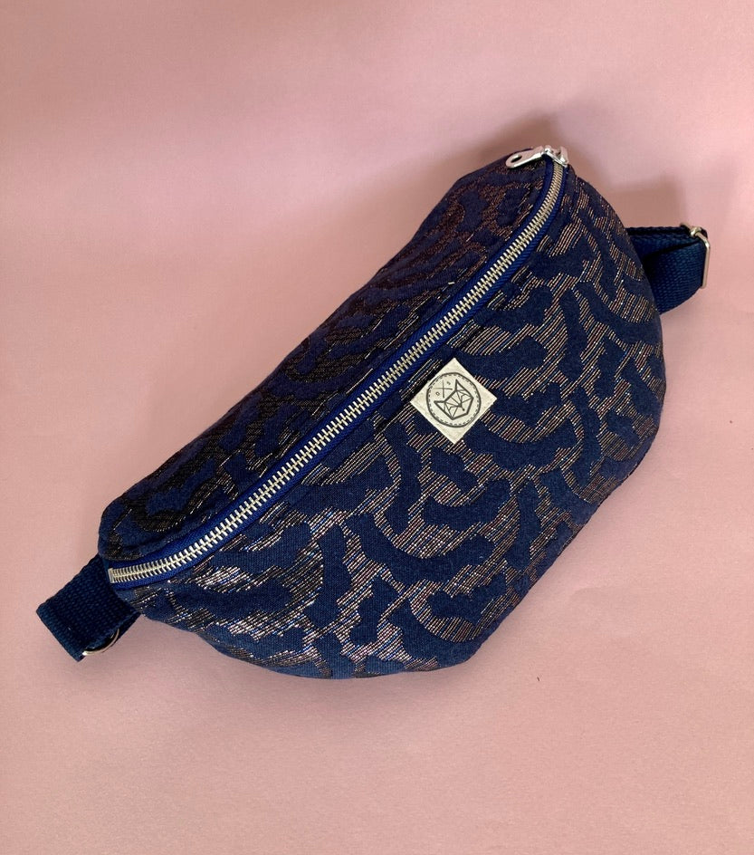 Athènes Mirbleu - Sac banane en jacquard