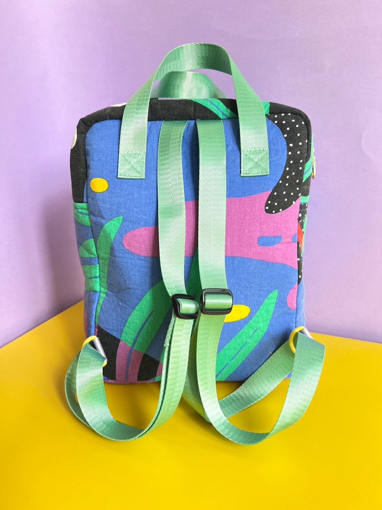 Sac à dos Bilbao kids - vintage poisson