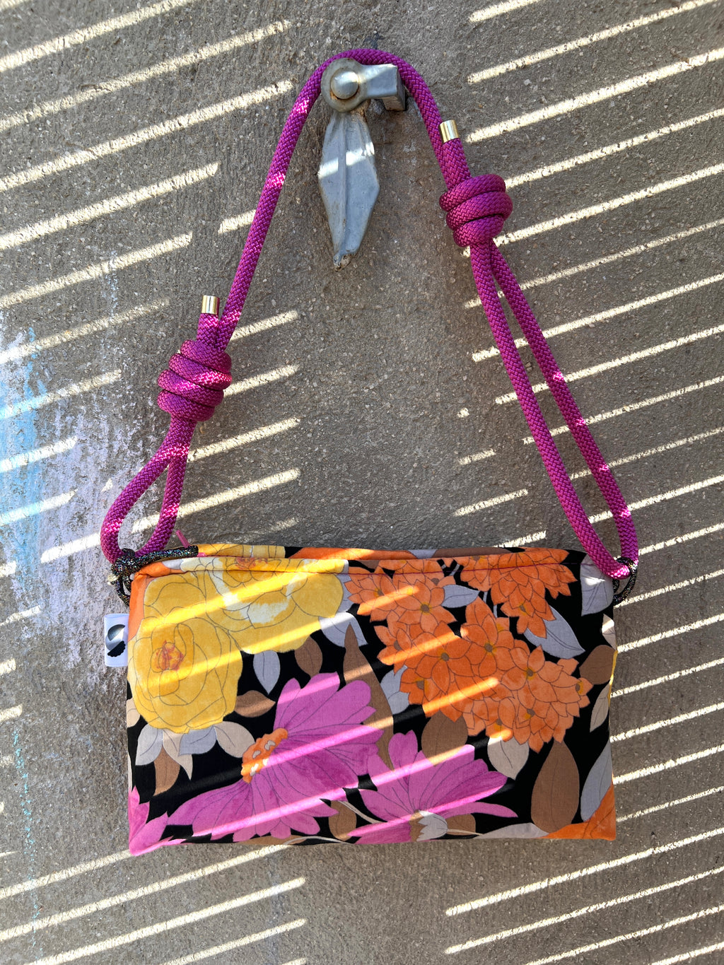 Rimini fleurs vintage fuschia